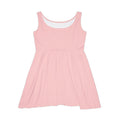 JIVEY Eminent Mid-length Comfy Light Rose Skater Dress