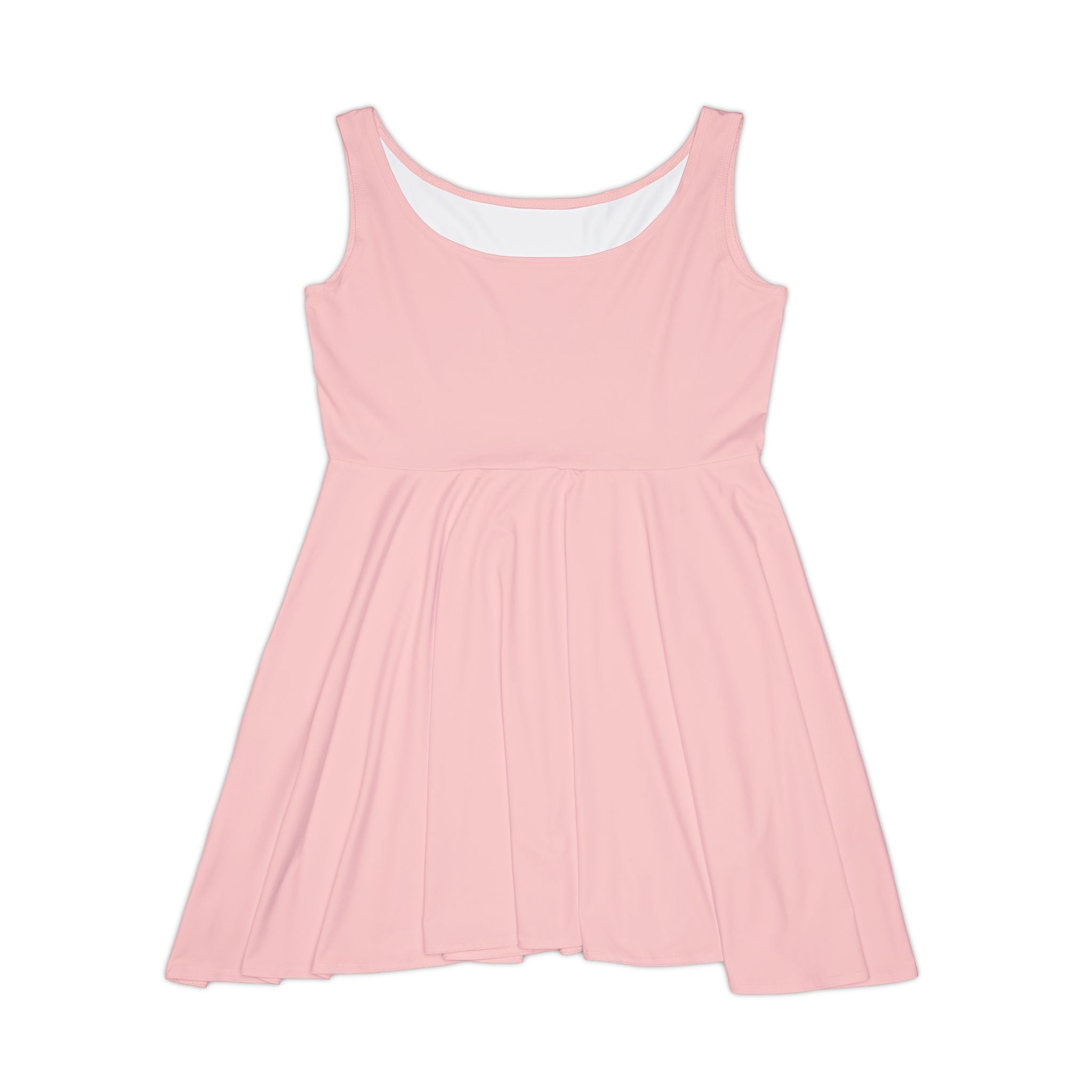 JIVEY Eminent Mid-length Comfy Light Rose Skater Dress
