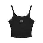 JIVEY Eminent Women's Mid length Spaghetti Crop Strap Tank Top