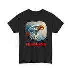 Bald Eagle National Mascot Oil Paint Unisex Heavy Cotton Tee