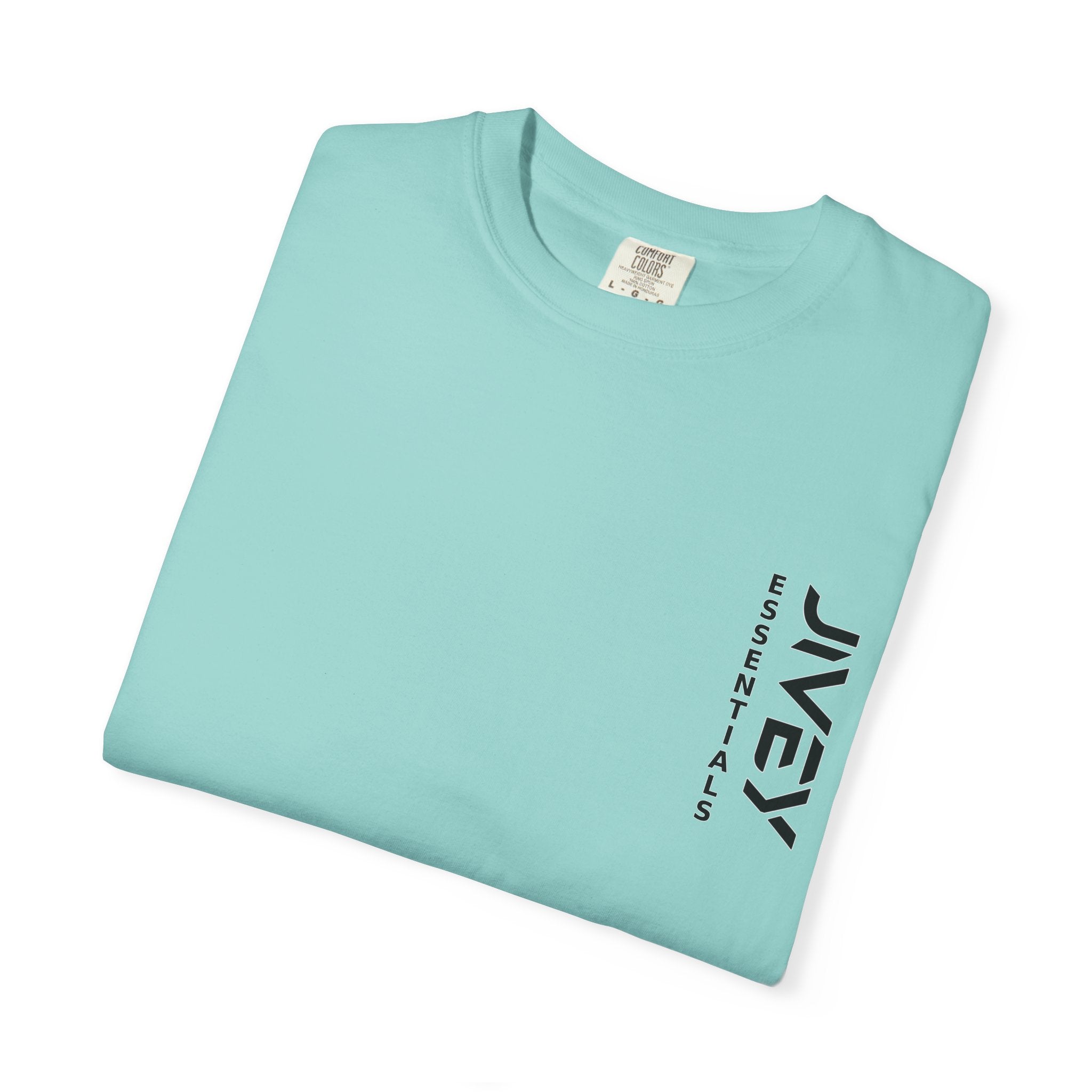 JIVEY Essentials Unisex Garment-Dyed Durable Ring-spun Cotton T-shirt