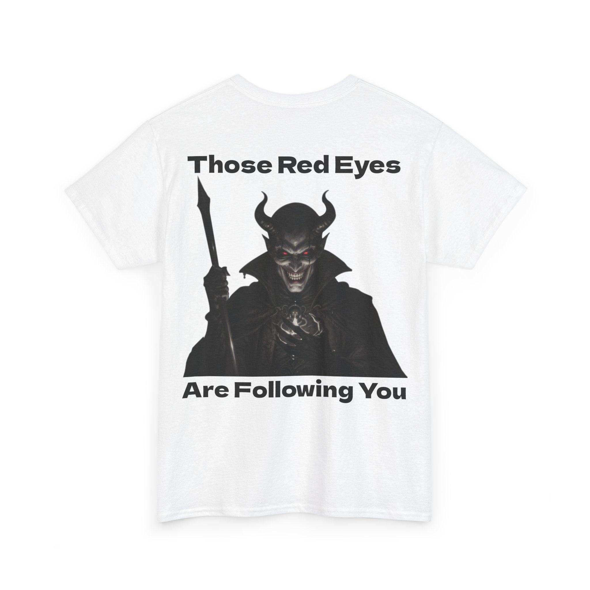 Devil in the Shadow Heavy Cotton Full Back Print Tee