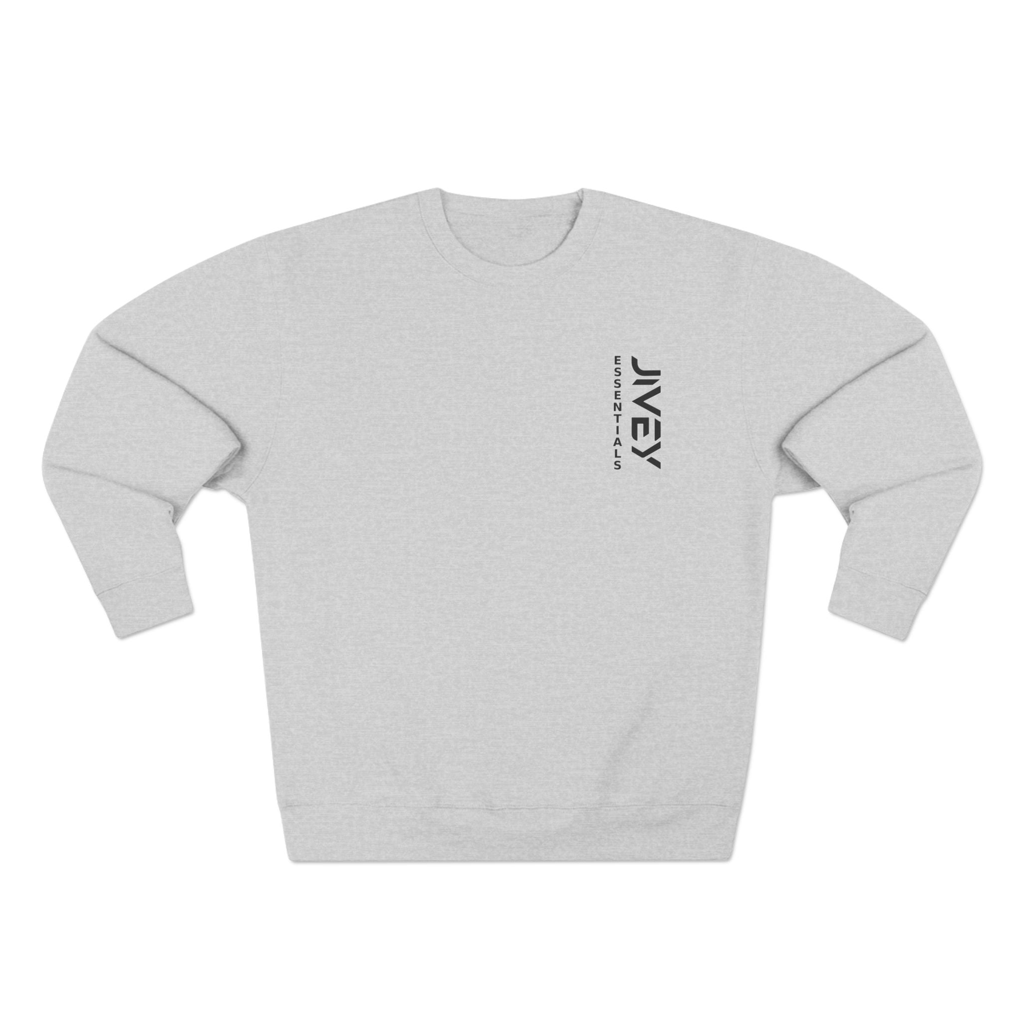 JIVEY Essentials Unisex Crewneck Medium-heavy Cotton Sweatshirt