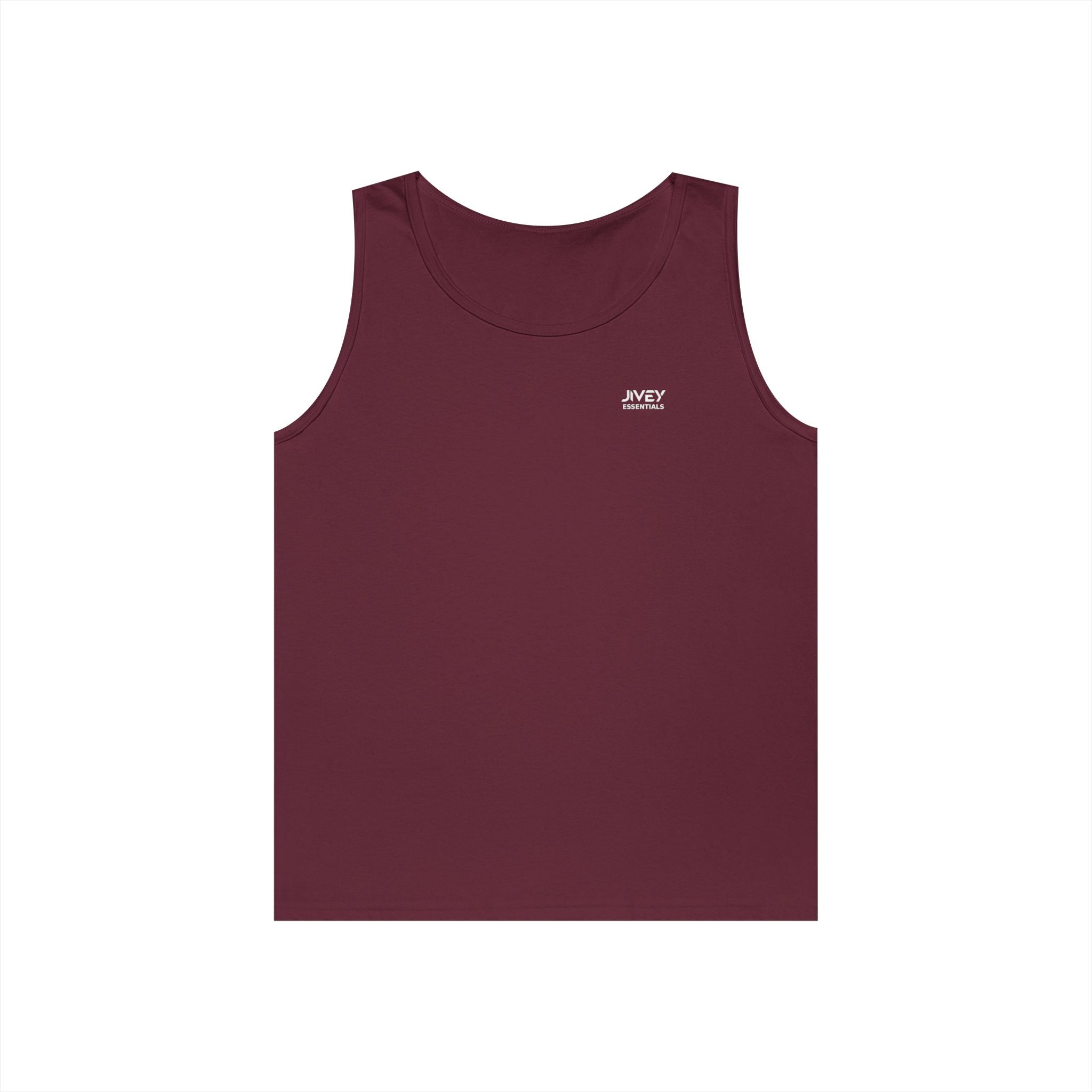 JIVEY Essentials Unisex Classic-fit Heavy Cotton Tank Top