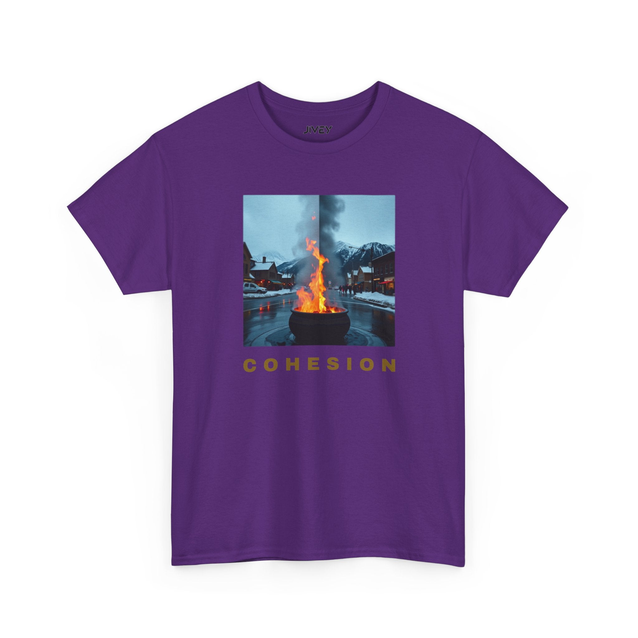 Mosaic and Melting Pot Unisex Heavy Cotton Tee