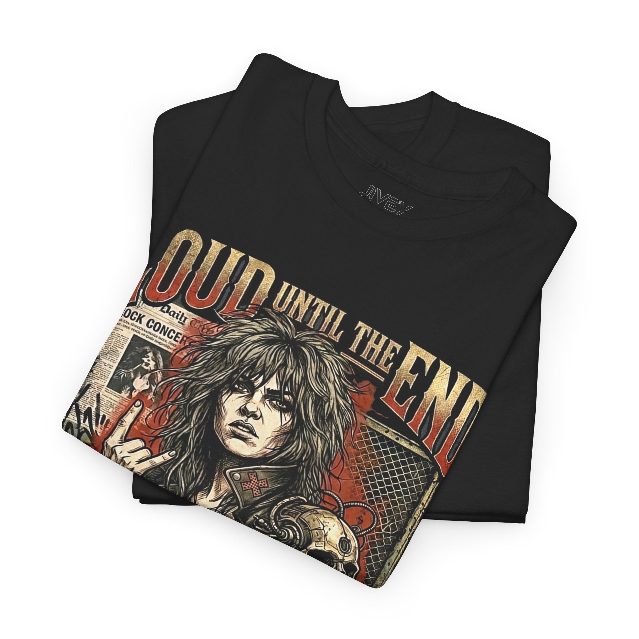 Loud Until the End Rock Culture Tee