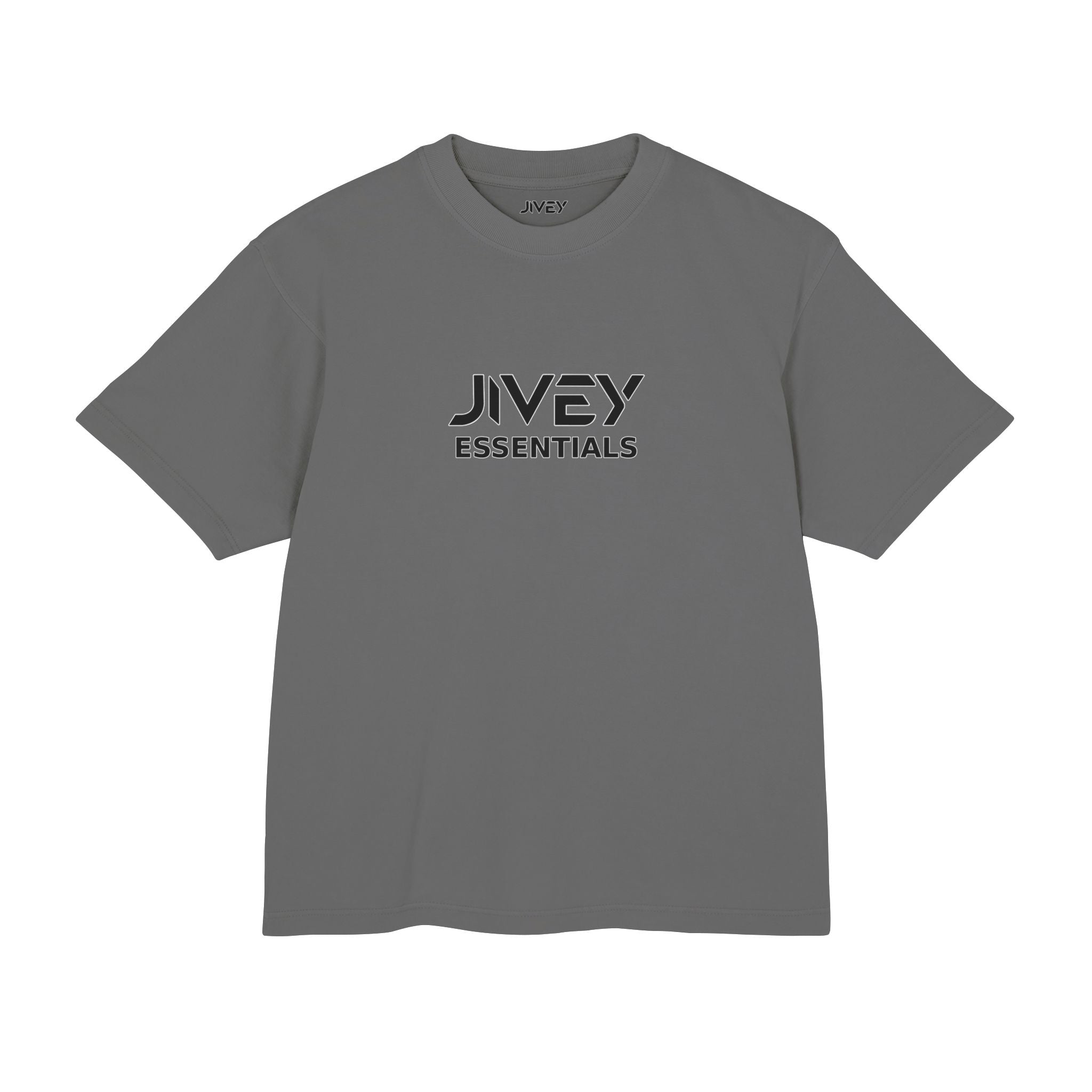 JIVEY Essentials Unisex Urban Heavy Combed Cotton Jersey Tee