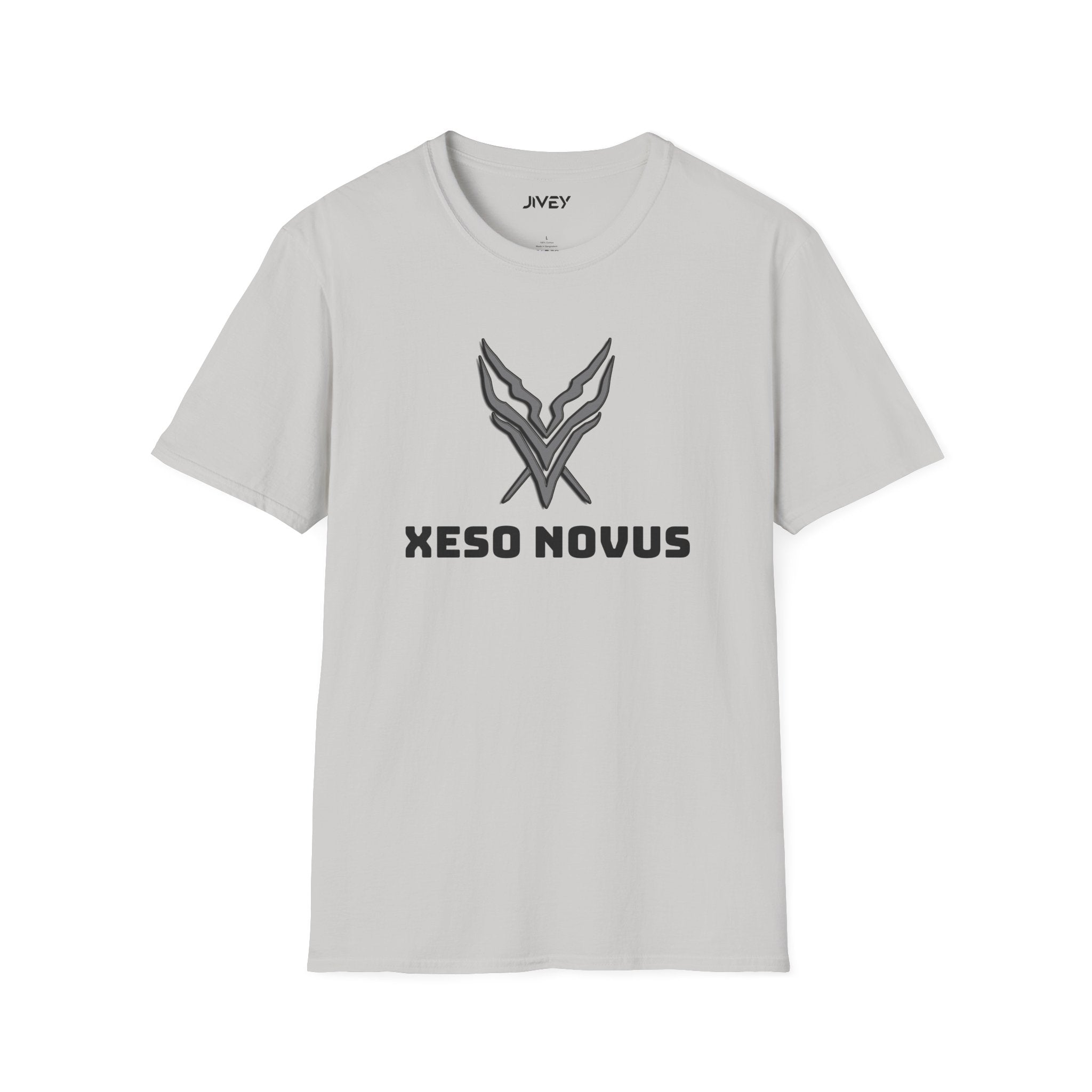 XESO NOVUS Logo Design Softstyle Tee