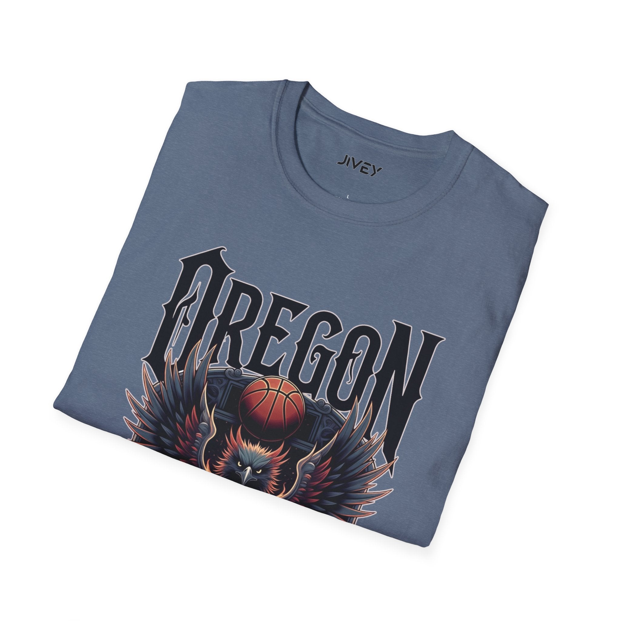 Oregon One Mission Basketball Gothic T-Shirt