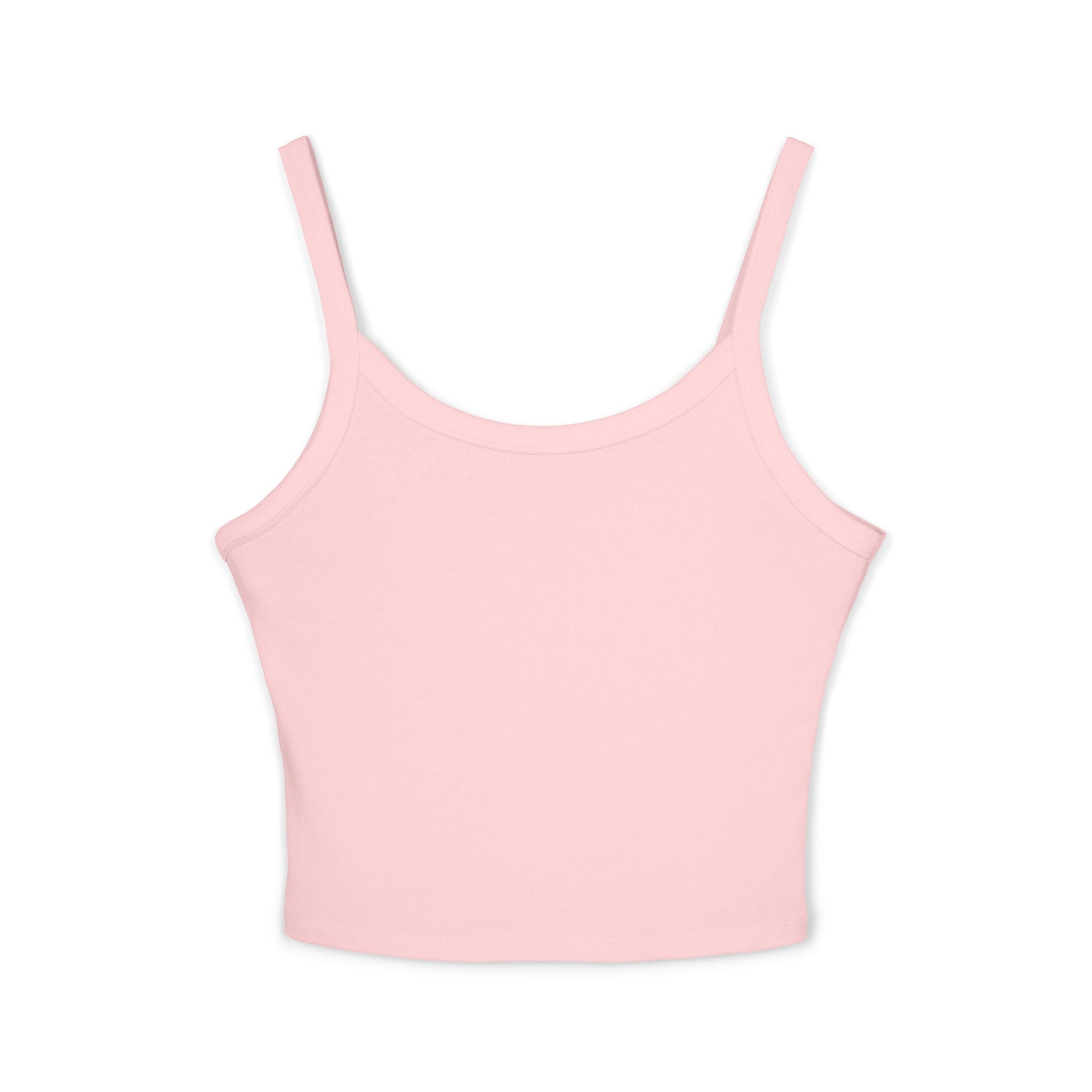 JIVEY Eminent Women's Mid length Spaghetti Crop Strap Tank Top
