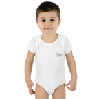 JIVEY Essentials Infant Baby Rib Short Sleeves Bodysuit