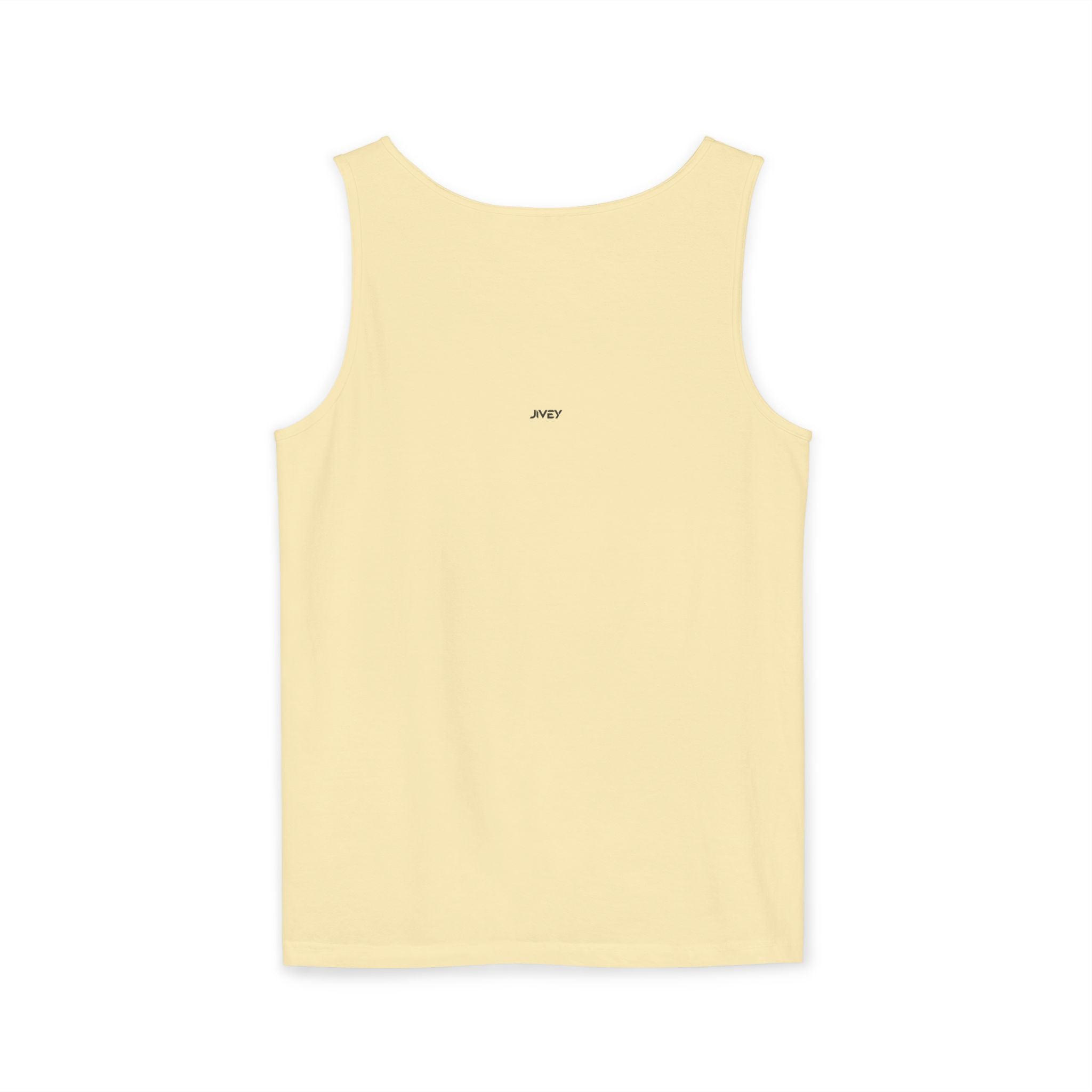 JIVEY Essentials Unisex Relaxed-fit Light Garment-Dyed Tank Top