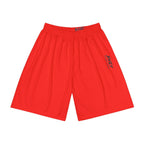 JIVEY Essentials Men’s Comfy-fit Moisture-wicking Ruby Red Sports Shorts