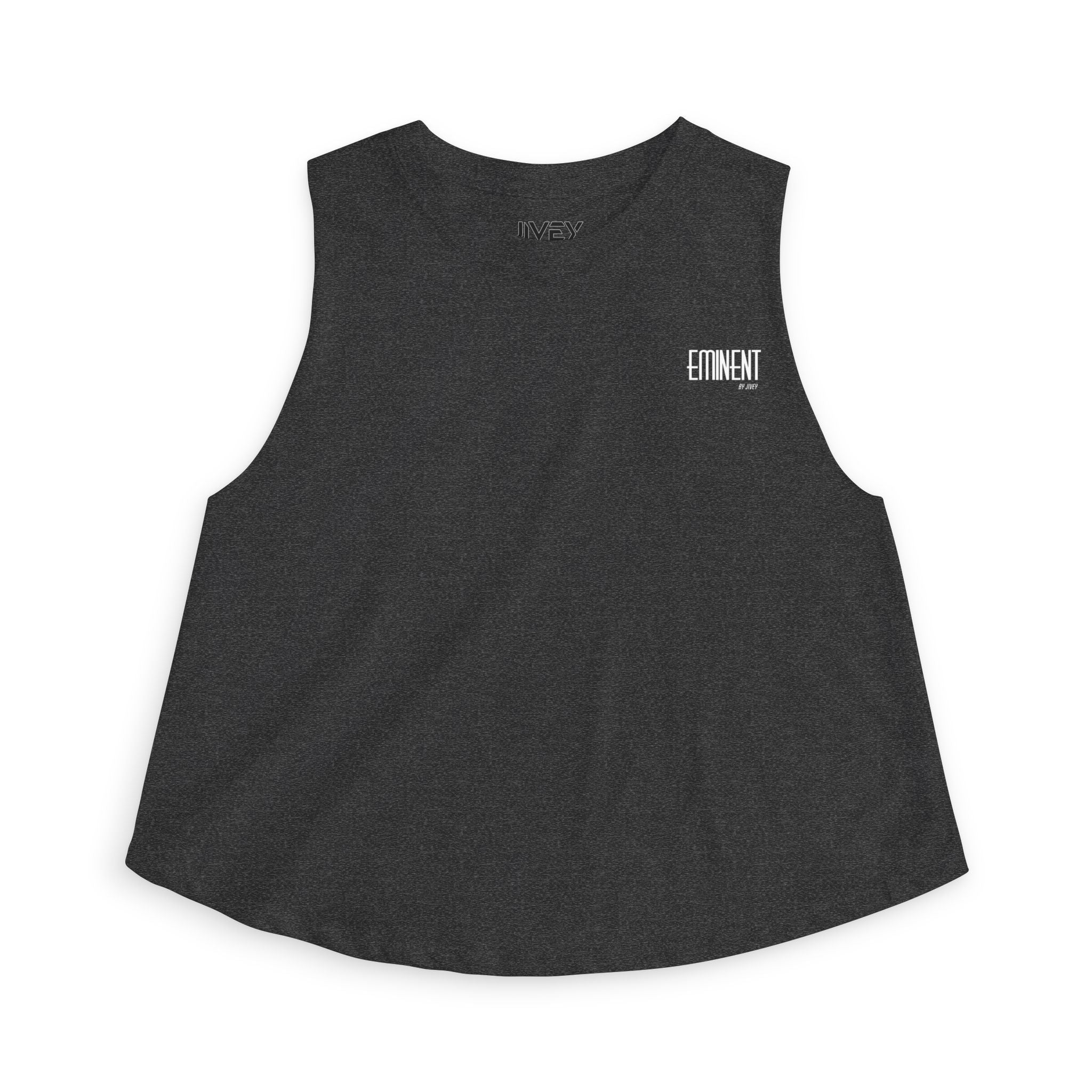 JIVEY Essentials Women's Relaxed-fit Extra Light Cotton Crop Top