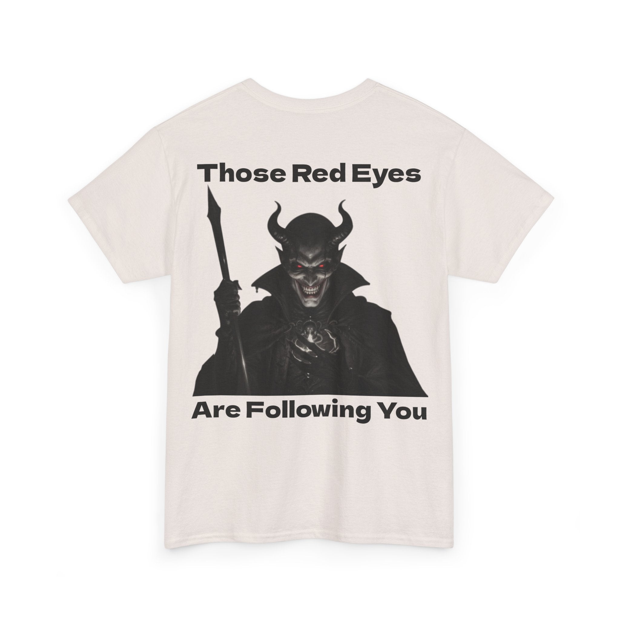 Devil in the Shadow Heavy Cotton Full Back Print Tee