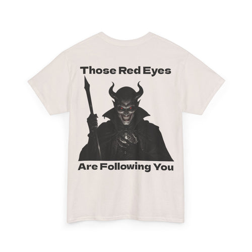 Devil in the Shadow Heavy Cotton Full Back Print Tee