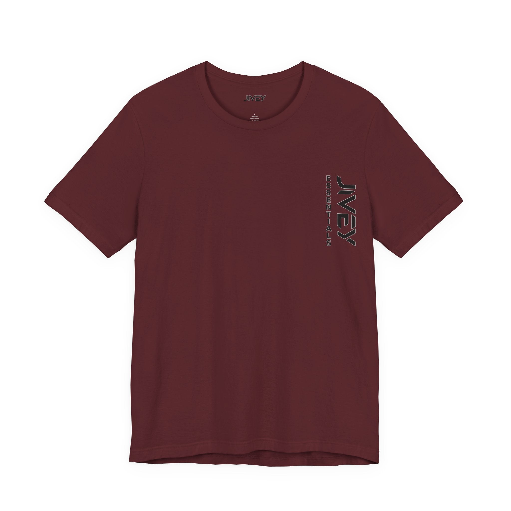 JIVEY Essentials Unisex Jersey Short Sleeve Soft Cotton Tee