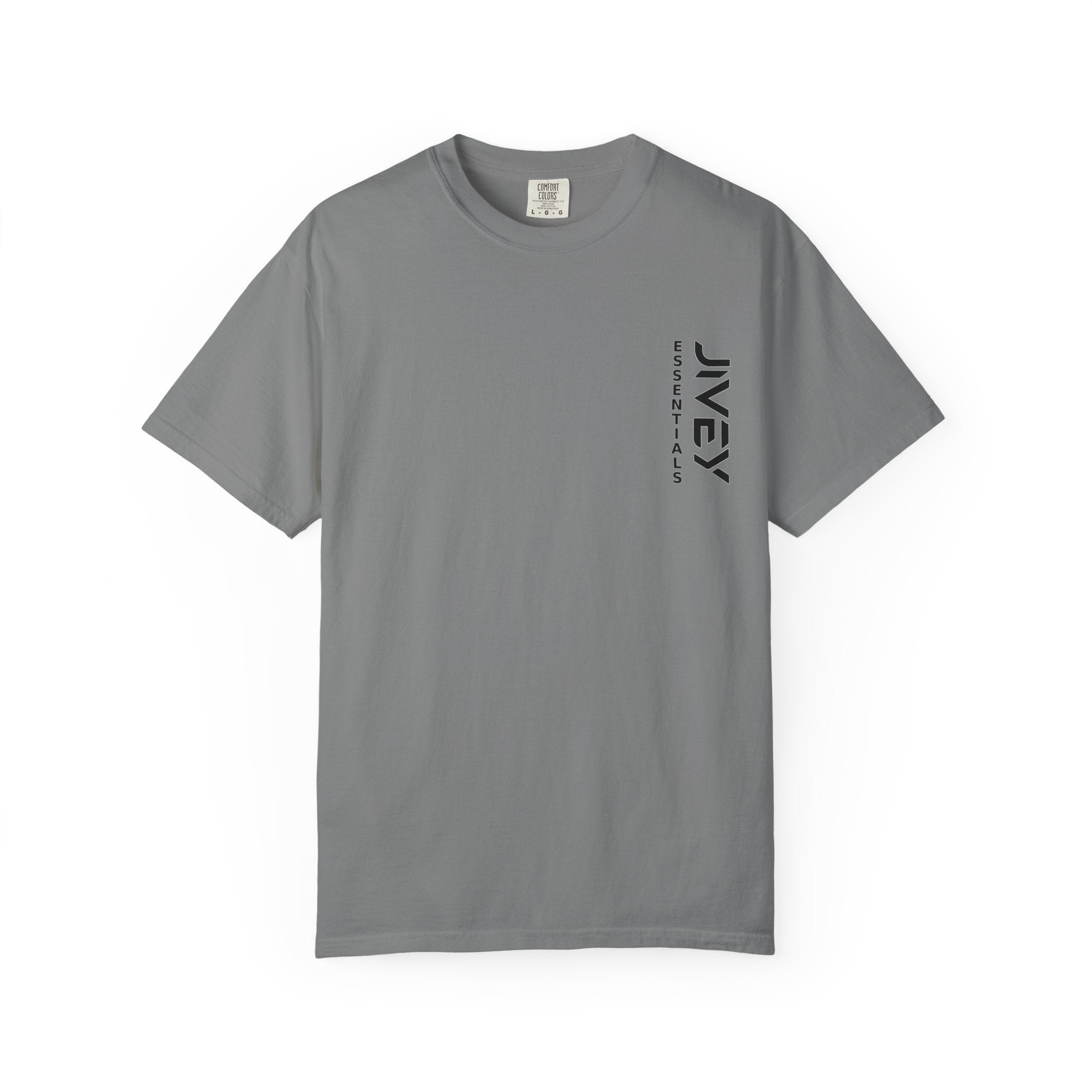 JIVEY Essentials Unisex Garment-Dyed Durable Ring-spun Cotton T-shirt