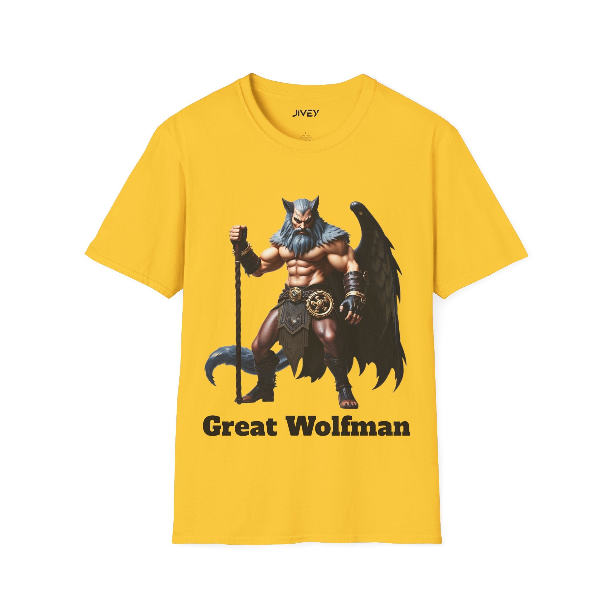 Great Wolfman Superhero Softstyle Tee