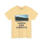 Land of Lakes and Forests Unisex Heavy Cotton Tee