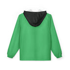 JIVEY Essentials Unisex Light-fabric Windbreaker Emerald Jacket