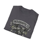 Indianapolis Iron Minds Grey Gothic Tee