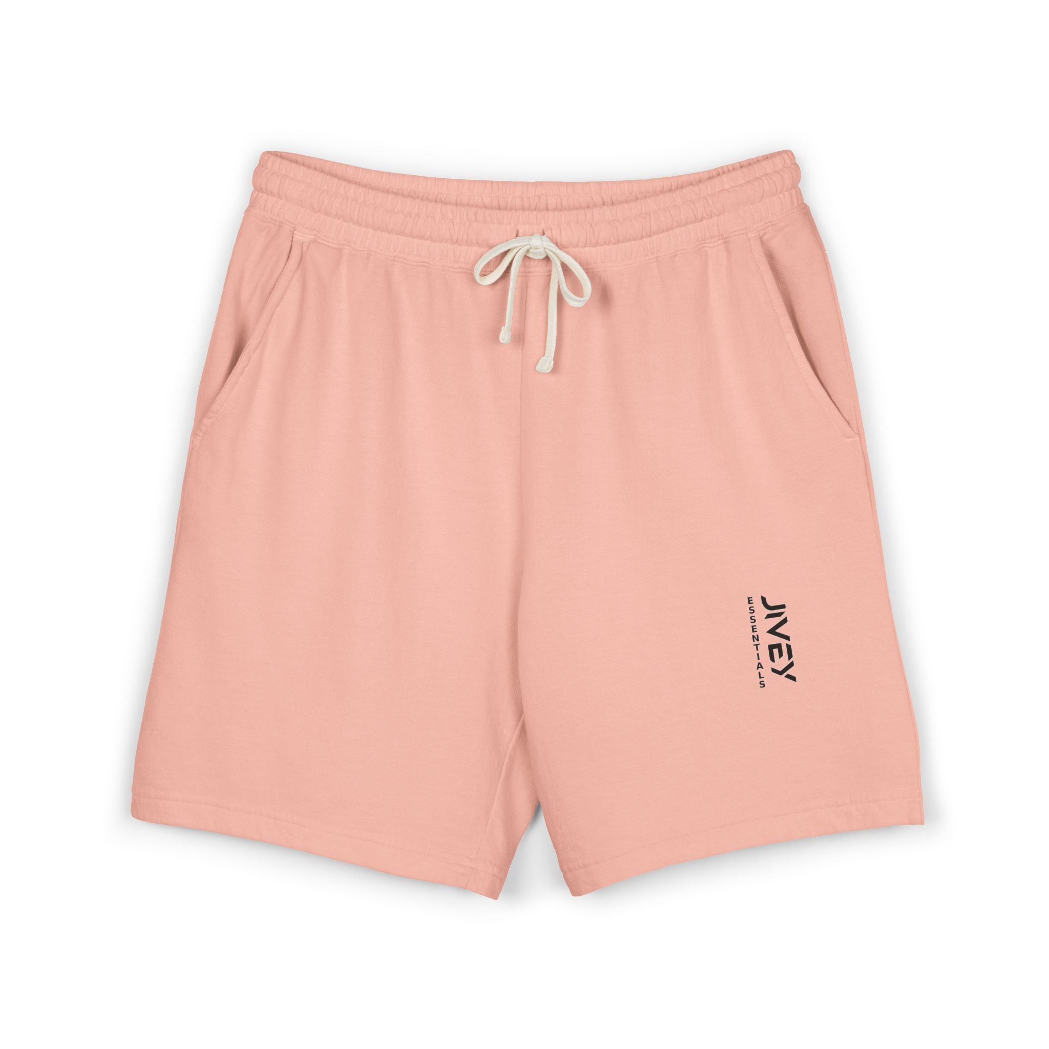 JIVEY Essentials Unisex Garment-Dyed Lightweight Fleece Sweatshort