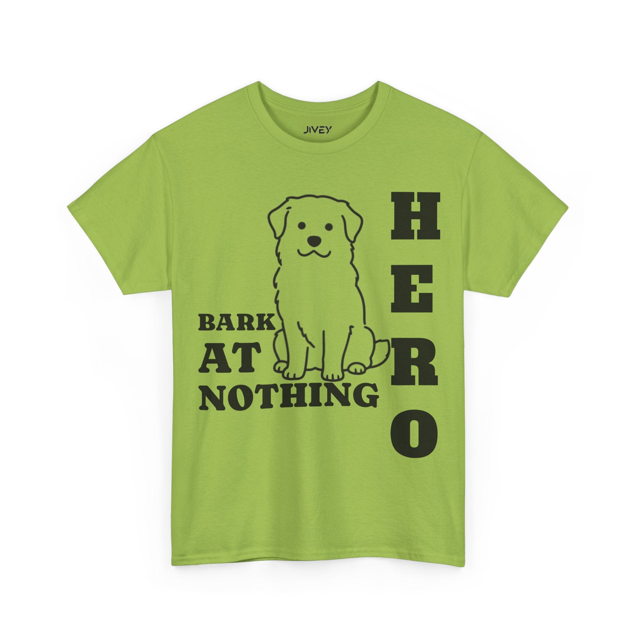 Single Line Pet Art Style Heavy Cotton Tee