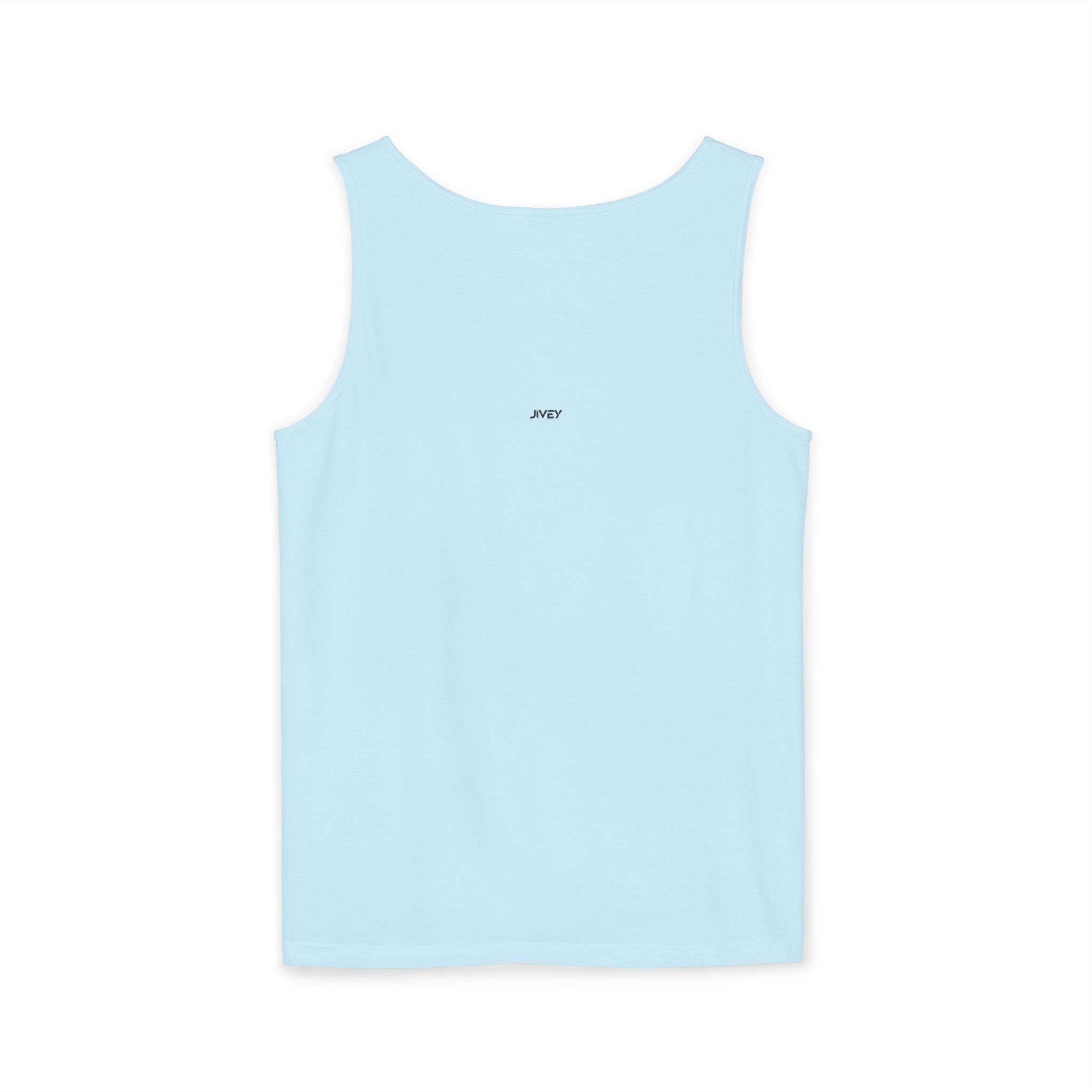 JIVEY Essentials Unisex Relaxed-fit Light Garment-Dyed Tank Top