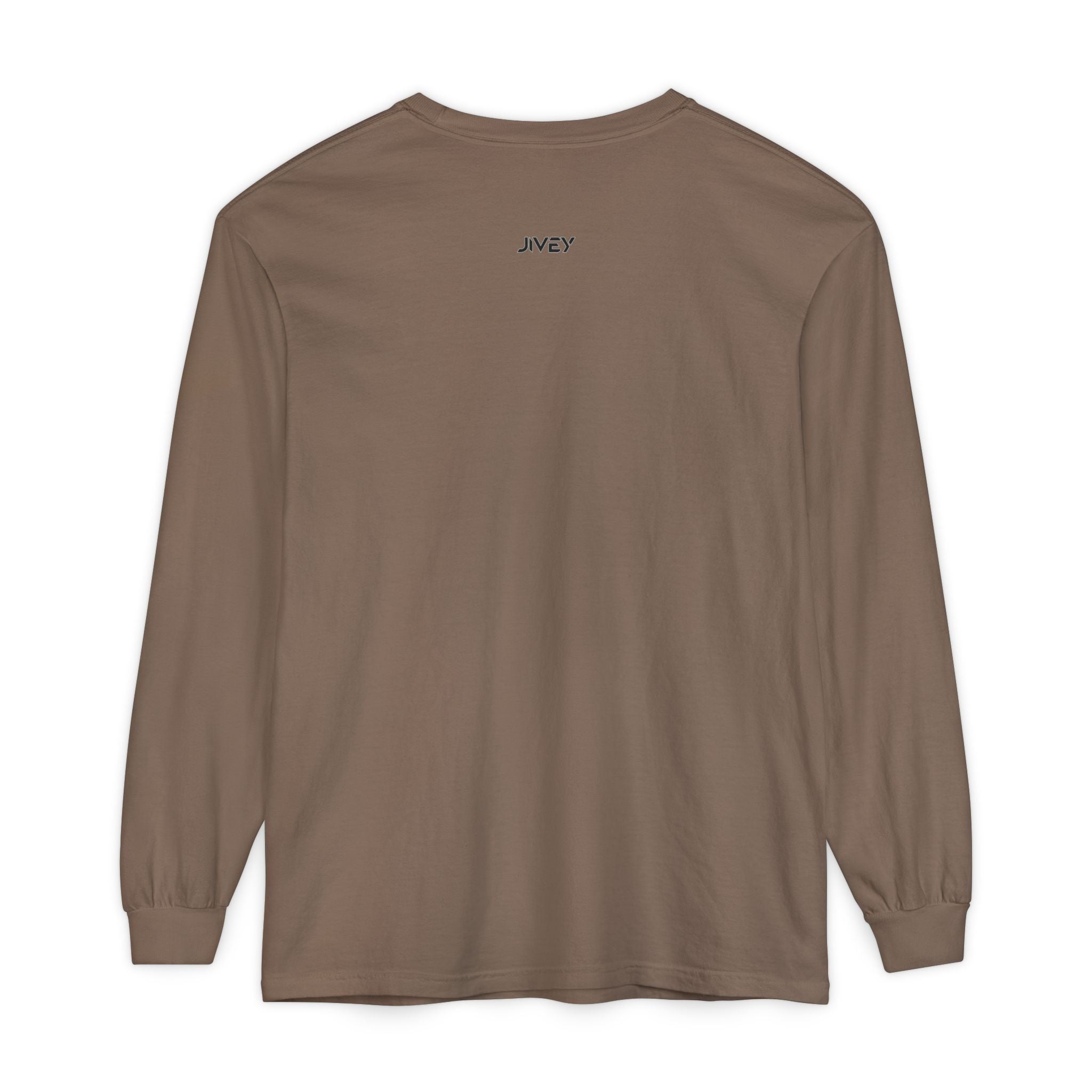 JIVEY Eminent Unisex Garment-dyed Long Sleeve Shirt