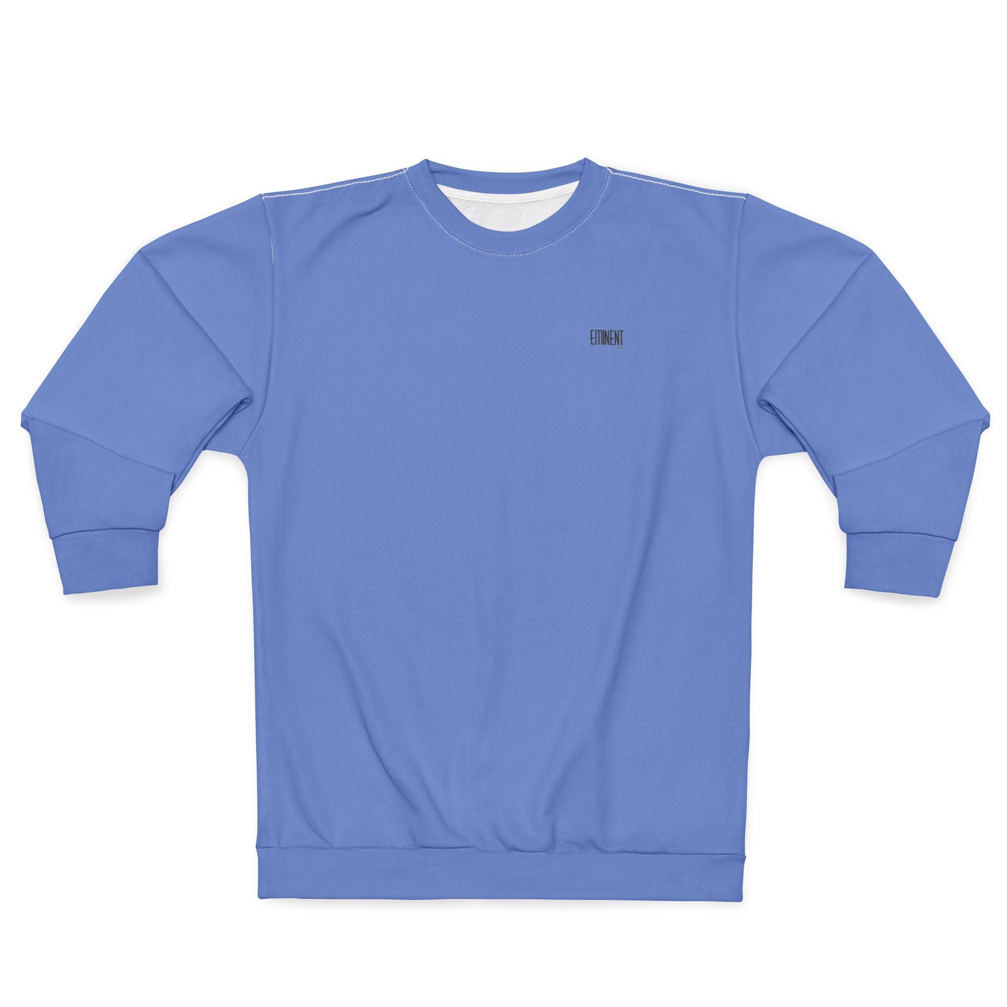 JIVEY Eminent Women's Classic-fit Light Purple Blue Sweatshirt