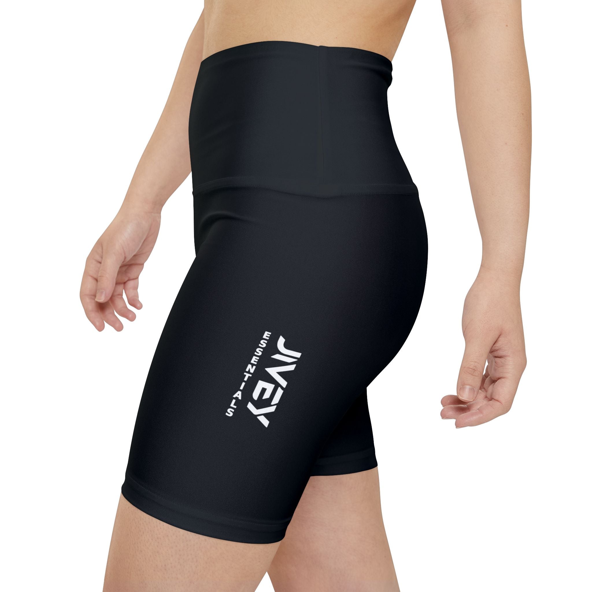 JIVEY Essentials Women's Comfy-fit Black Workout Shorts