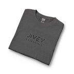 JIVEY Essentials Unisex Long Sleeve Cotton Rib Cuffs T-Shirt