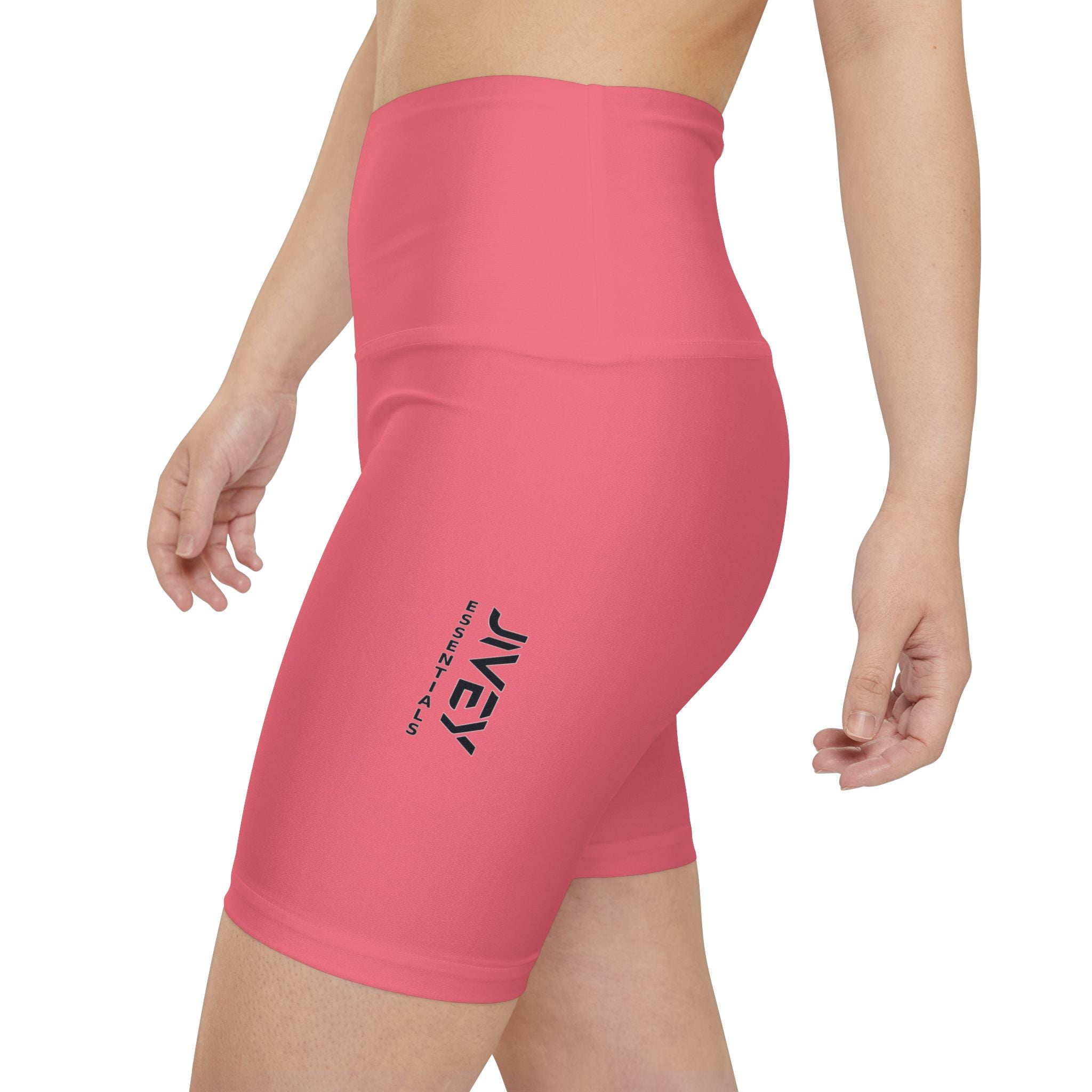 JIVEY Essentials Women's Comfy-fit Pastel Red Workout Shorts
