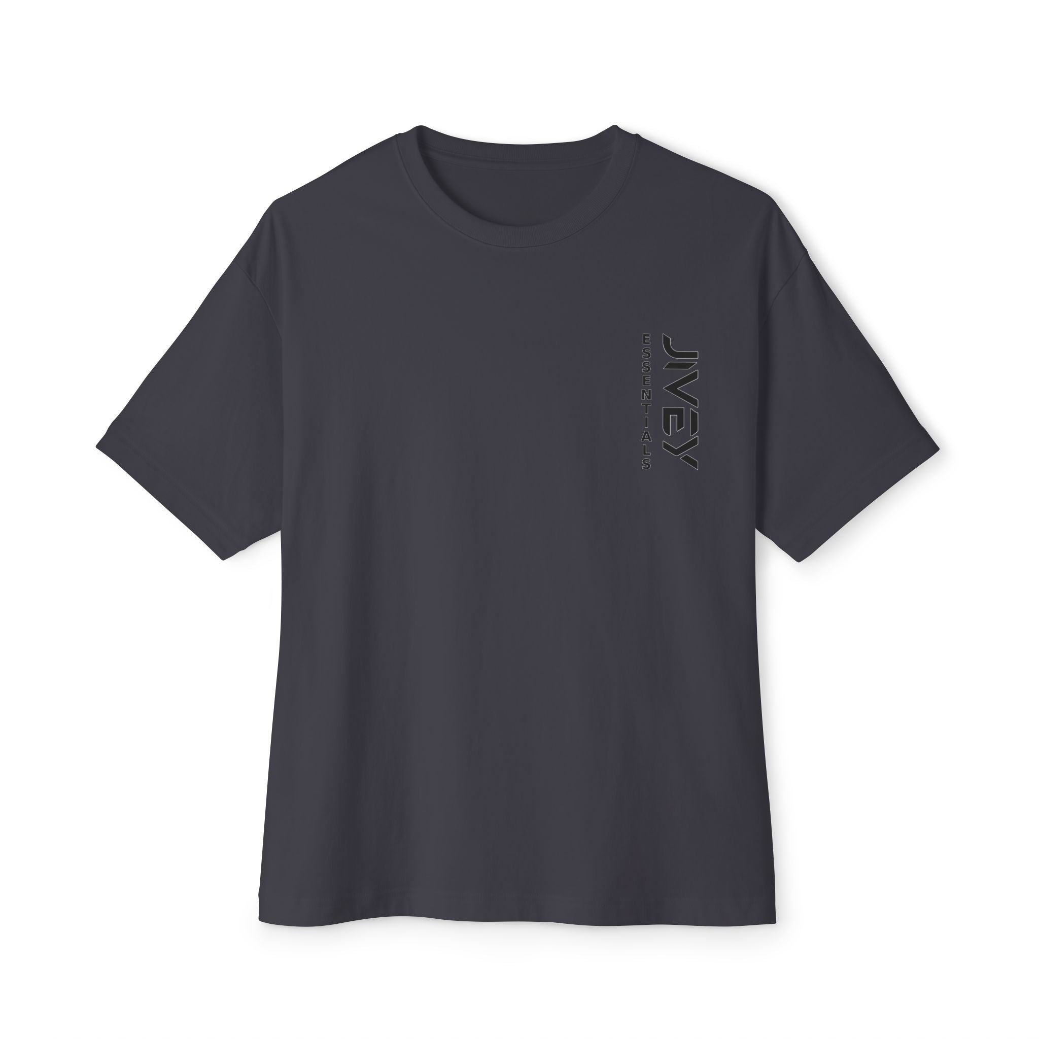 JIVEY Essentials Unisex Oversized Boxy Extra Soft Tee