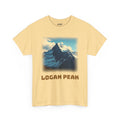 Mount Logan Peak Unisex Heavy Cotton Tee
