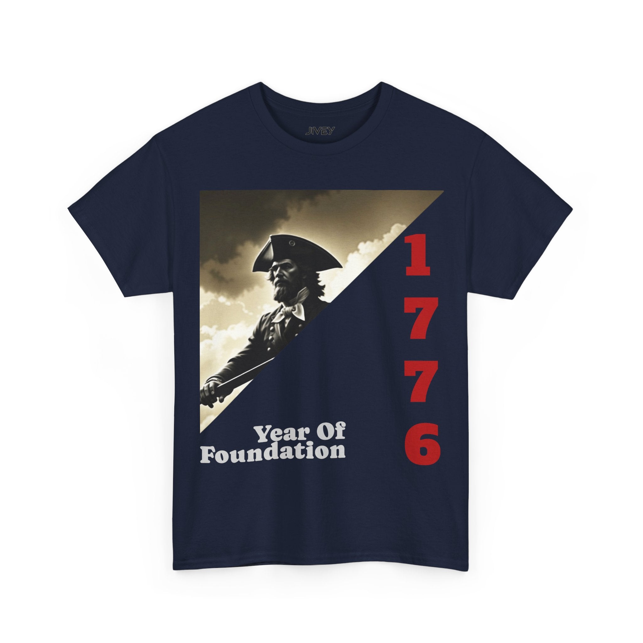 1776 Foundational Year Unisex Heavy Cotton Tee