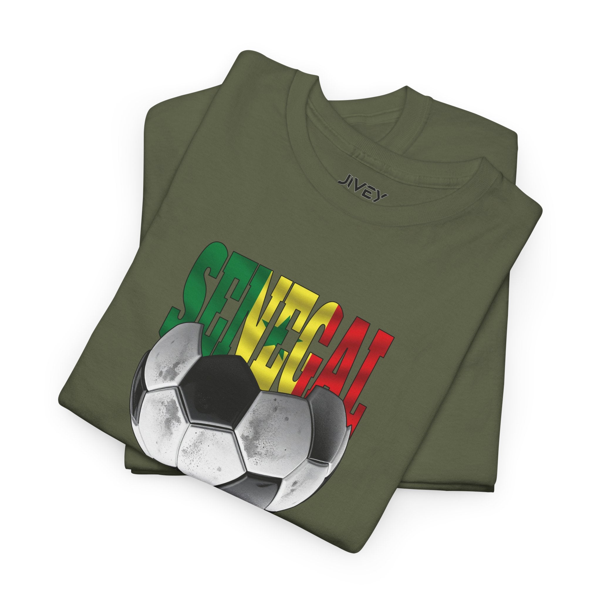 Senegal Soccer Fan Tee
