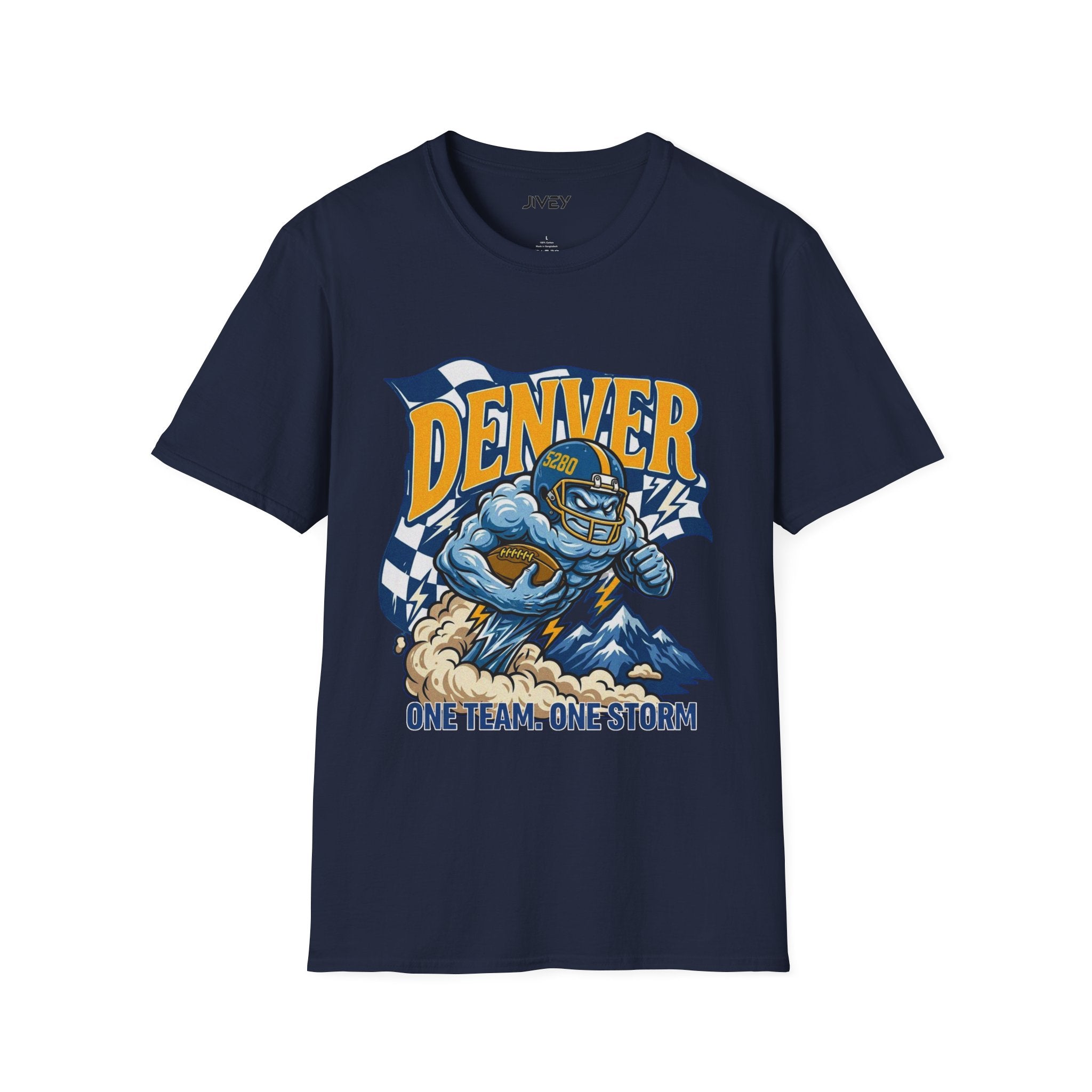 Denver The Storm Football  Tee