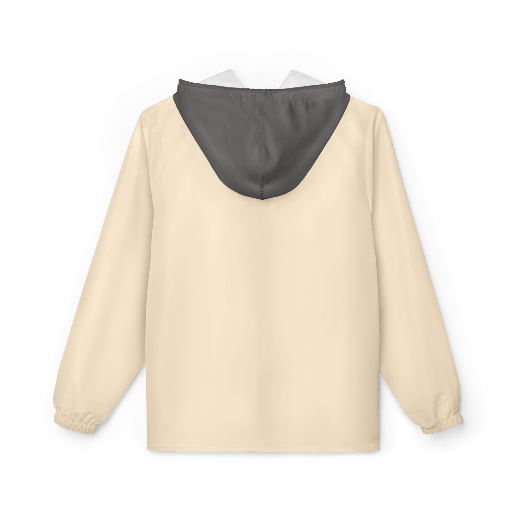 JIVEY Essentials Unisex Light-fabric Windbreaker Champagne Jacket