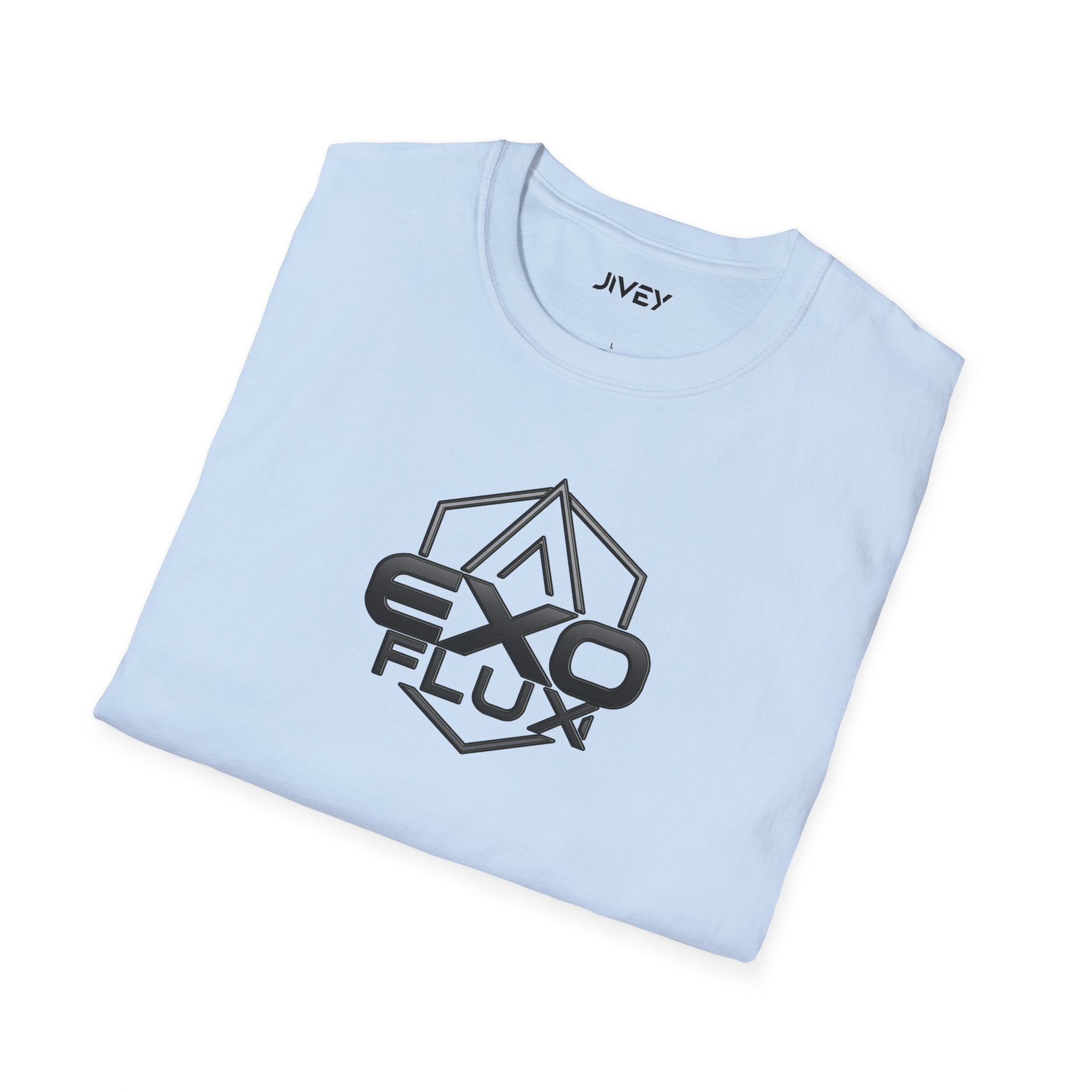 EXO FLUX Logo Design Softstyle Tee