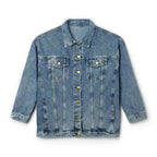 JIVEY Essentials Women's Oversized-fit Denim Jacket