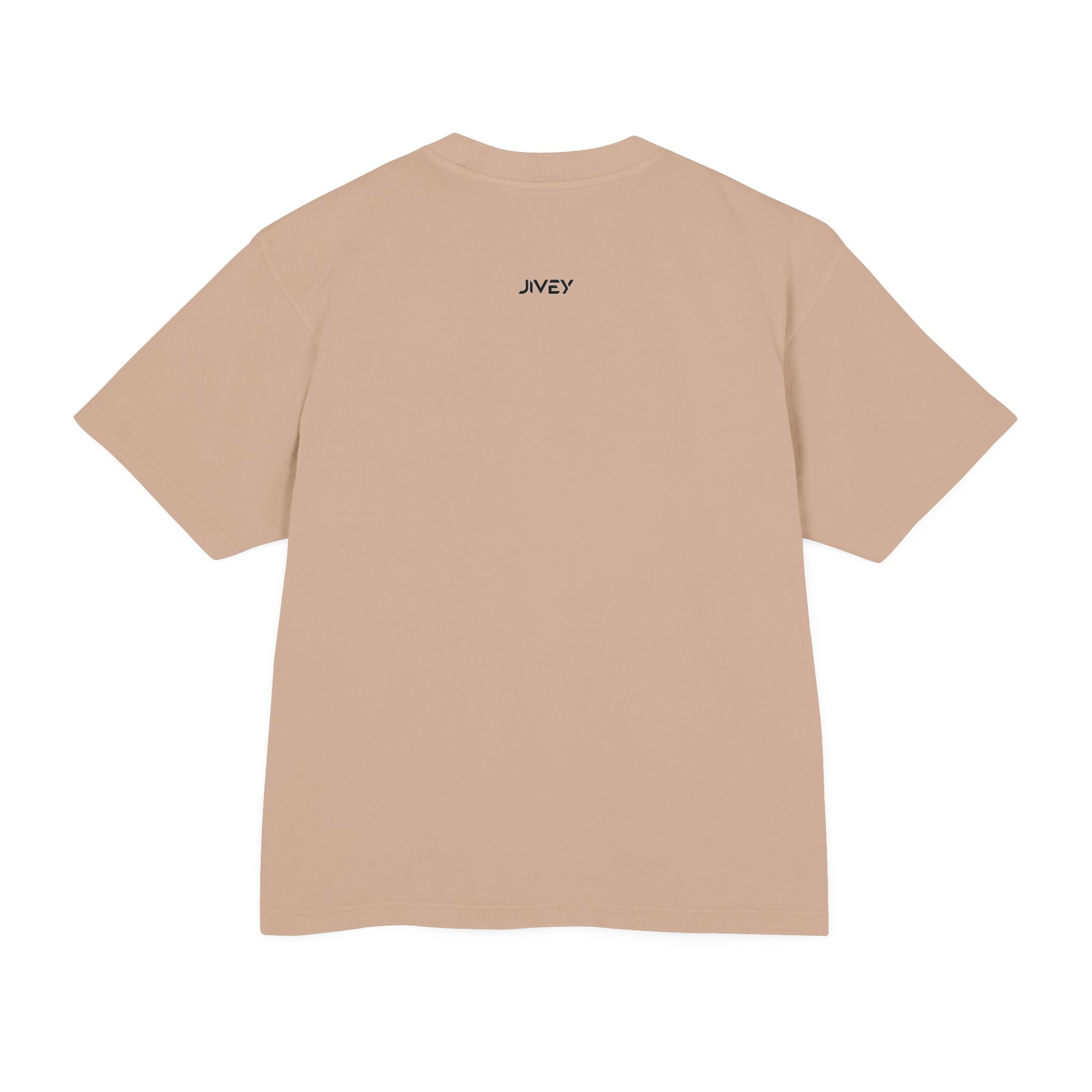 JIVEY Essentials Unisex Urban Heavy Combed Cotton Jersey Tee