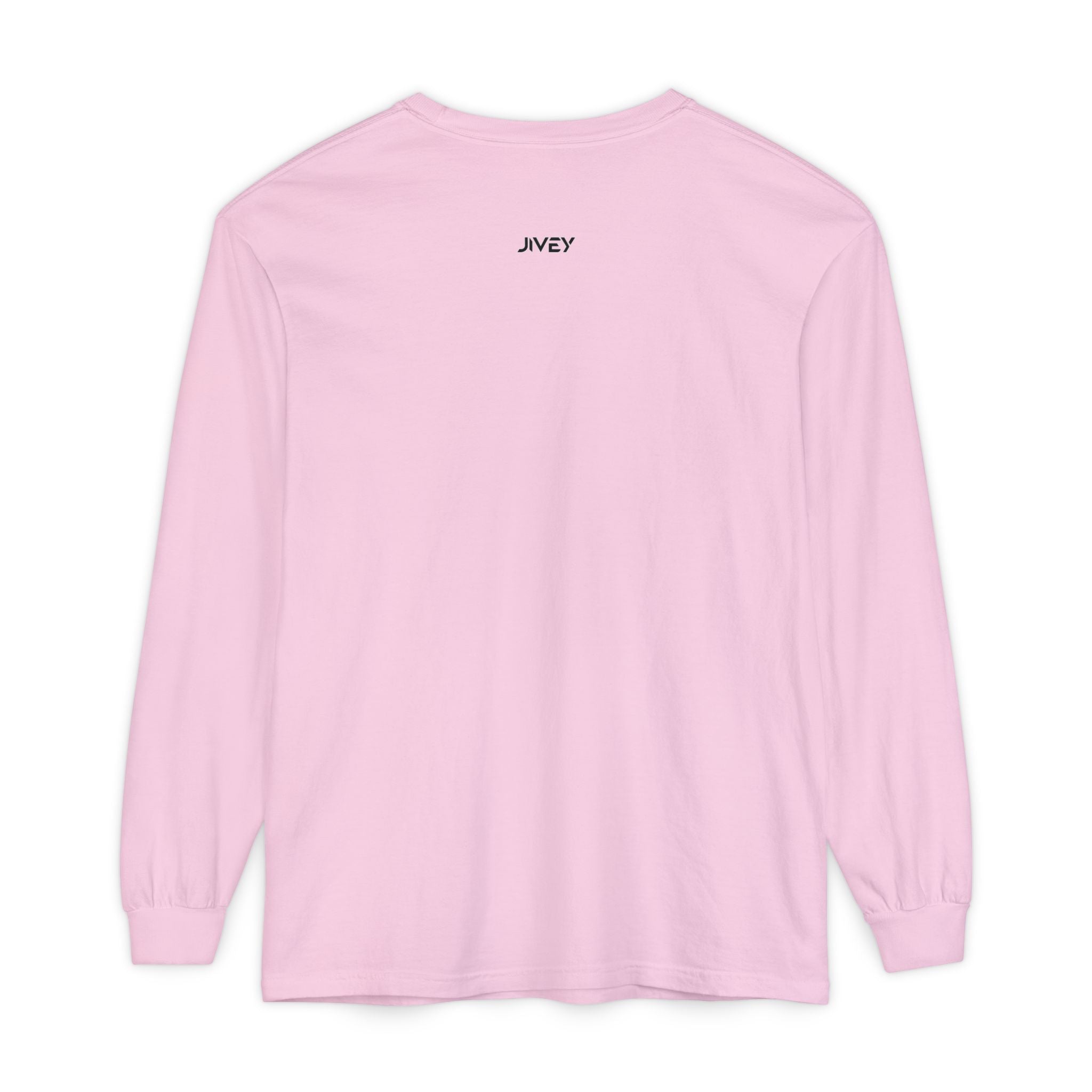 JIVEY Eminent Unisex Garment-dyed Long Sleeve Shirt