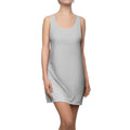 JIVEY Eminent Light-fabric Sporty-fit Grey Racerback Dress