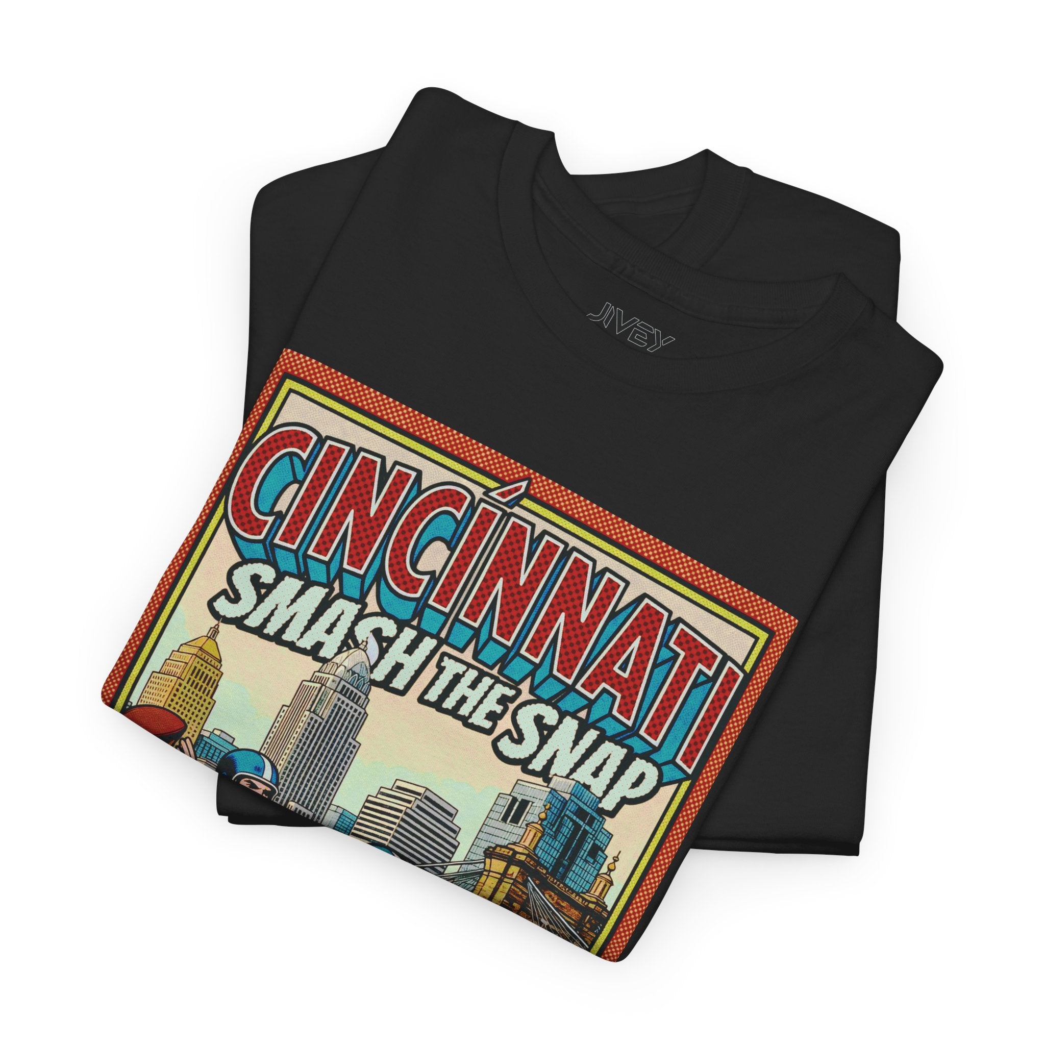 Cincinnati Smash Comic  Football T-shirt