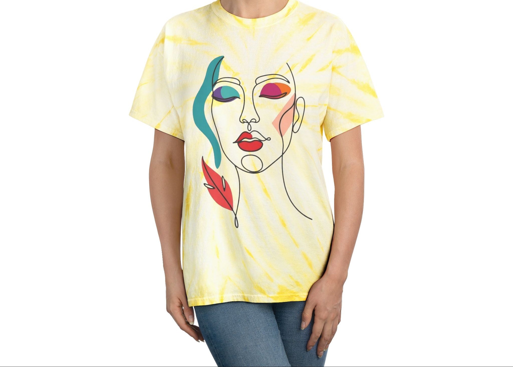 HER AURA Tie-Dye Tee