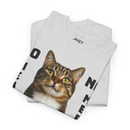 Beloved Pet Portrait Tabby Cat Heavy Cotton Tee