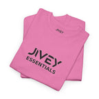 JIVEY Essentials Unisex Heavy Cotton Durable Washable Tee