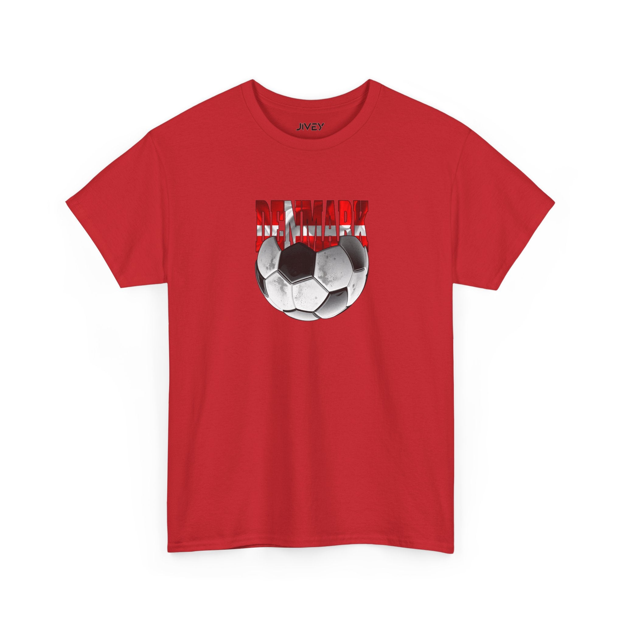 Denmark Soccer Fan Tee